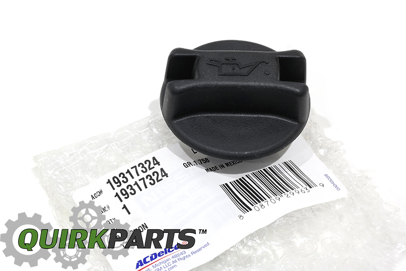 19317324 - : OEM NEW 2015-2018 GM Chevrolet City Express 2.0L Engine Oil Filler Cap 19317324 for Chevrolet: City Express Image