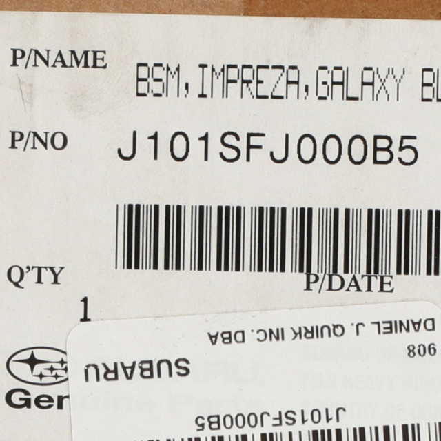 J101SFJ000B5 - Exterior: 2015 Subaru Impreza WRX and STI Body Side Molding Kit Galaxy Blue J101SFJ000B5 for Subaru: WRX Image