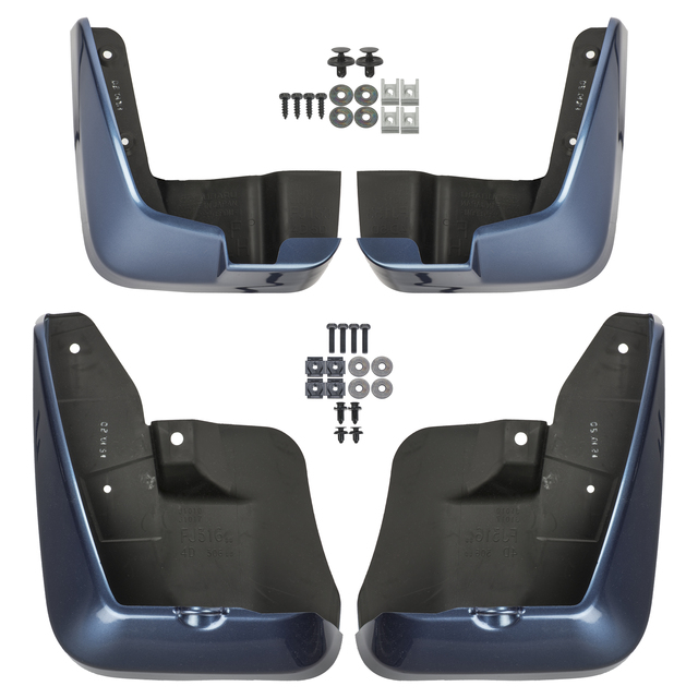 J1010FJ320E1 - Exterior: OEM NEW 2015-16 Subaru Impreza 2.0L Quartz Blue Pearl Splash Guards J1010FJ320E1 for Subaru: Impreza Image