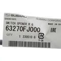 63270FJ000 - Body: Switch for Subaru: Crosstrek, Impreza, XV Crosstrek Image