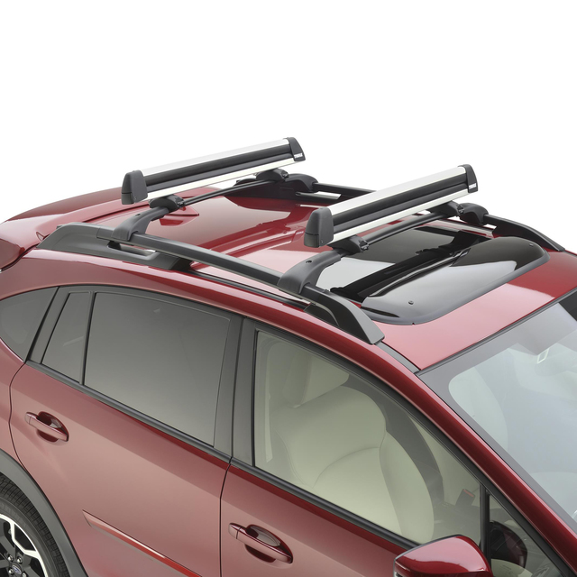 SOA567S011 - Hauling: 2017-2025 Genuine Subaru OEM Ski And Snowboard Carrier for Subaru: Ascent, Crosstrek, Forester, Impreza, Legacy, Outback, Solterra, WRX Image