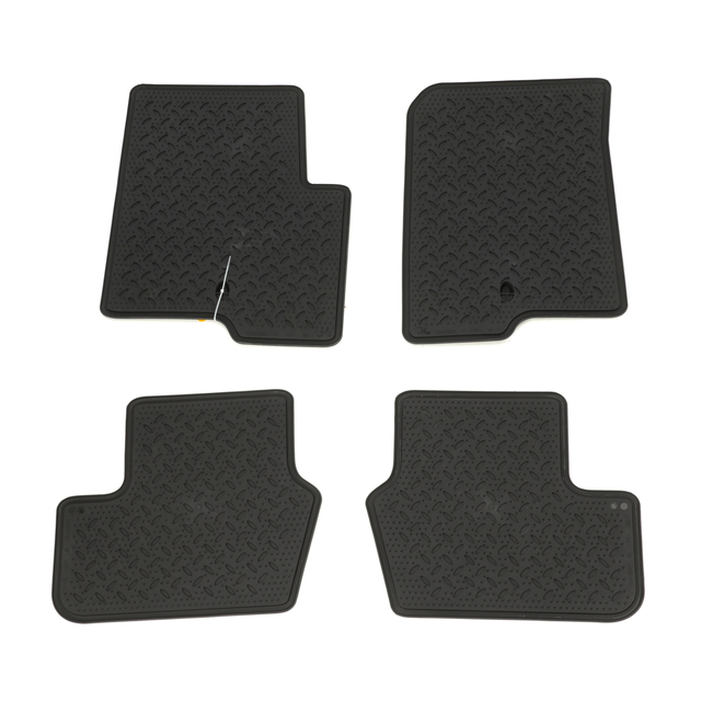 82210598AC - Interior Accessories: 2007-2014 Jeep Patriot Compass 4 Slush Mats For Front &amp; Rear Slate Gray OEM NEW for Jeep: Compass, Patriot Image