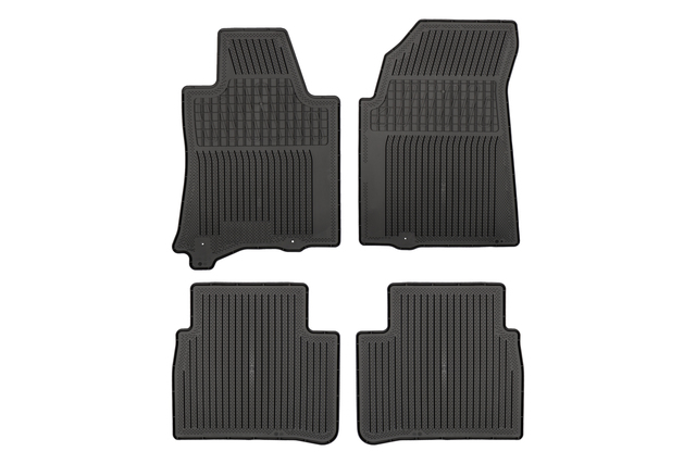 999E1UZ000 - Interior: OEM NEW 2013-15 Nissan Altima All Weather Rubber Floor Mats Set of 4 999E1-UZ000 for Nissan: Altima Image