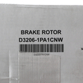 D32061PA1CNW - Brakes: Value Advantageâ„¢ ROTOR-DISC BRAKE,REAR for Nissan: NV1500, NV2500, NV3500 Image