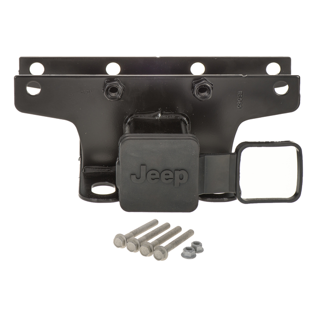 82215209 - Carriers &amp; Cargo Hauling Accessories: OEM NEW Mopar 2019-20 Jeep Wrangler Rubicon Hitch Receiver Trailer Row 82215209 for Jeep: Wrangler Image