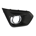 57731FJ020 - : 2012-2014 Subaru Impreza Right Passenger Fog Light Lamp Bezel w/ Chrome OEM NEW for Subaru: Impreza Image