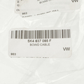5K4837085F - : OEM NEW 2010-2014 VW Volkswagen Golf R GTI Left Release Cable 5K4-837-085-F for Volkswagen Image
