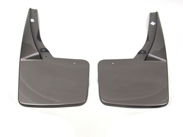 20959512 - Exterior: OEM NEW 11-14 GM Chevrolet Yukon XL Rear Molded Splash Guards Mud Flaps 20959512 for Chevrolet: Suburban 1500, Suburban 2500 | GMC: Yukon, Yukon XL 1500, Yukon XL 2500 Image