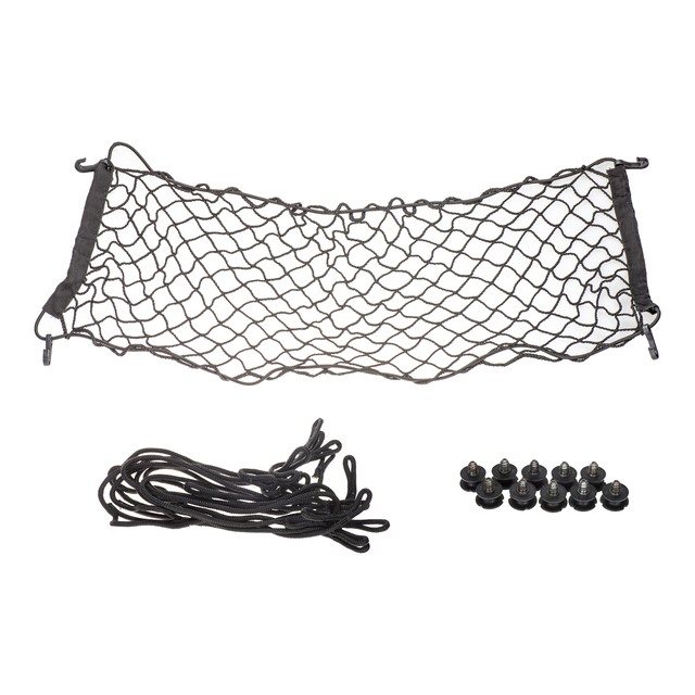 17803347 - Cargo Management: Chevy &amp; Cadillac Cargo Area Bed Divider Net OEM NEW Genuine for Cadillac: Escalade, Escalade EXT | Chevrolet: Avalanche, Suburban 1500, Suburban 2500 Image