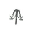 909130030 - : OEM NEW 2002-05 Subaru Impreza 2.0L 2.5L Grille Assembly Retainer Clip 909130030 for Subaru Image