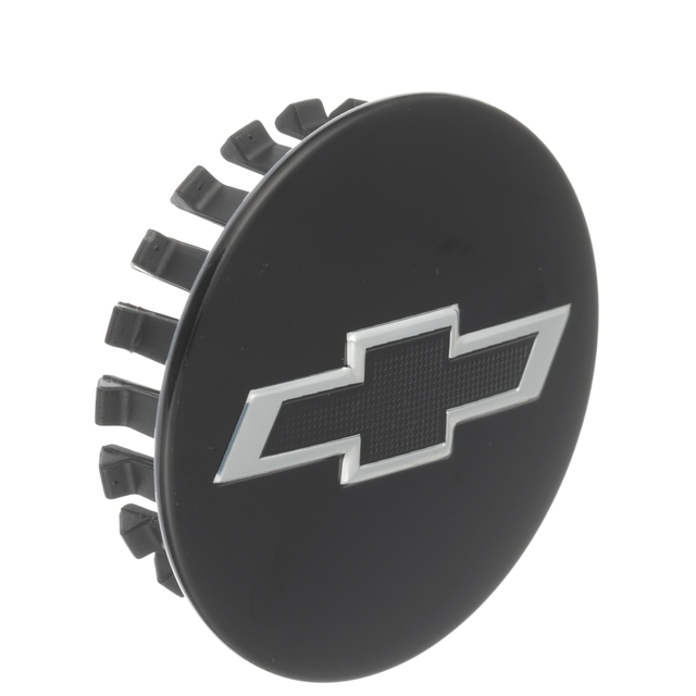 84266138 - Wheels: Wheel Center Cap, Black W\\/Black Bow-Tie Logo for Chevrolet: Blazer, Blazer EV, Colorado, Traverse Image
