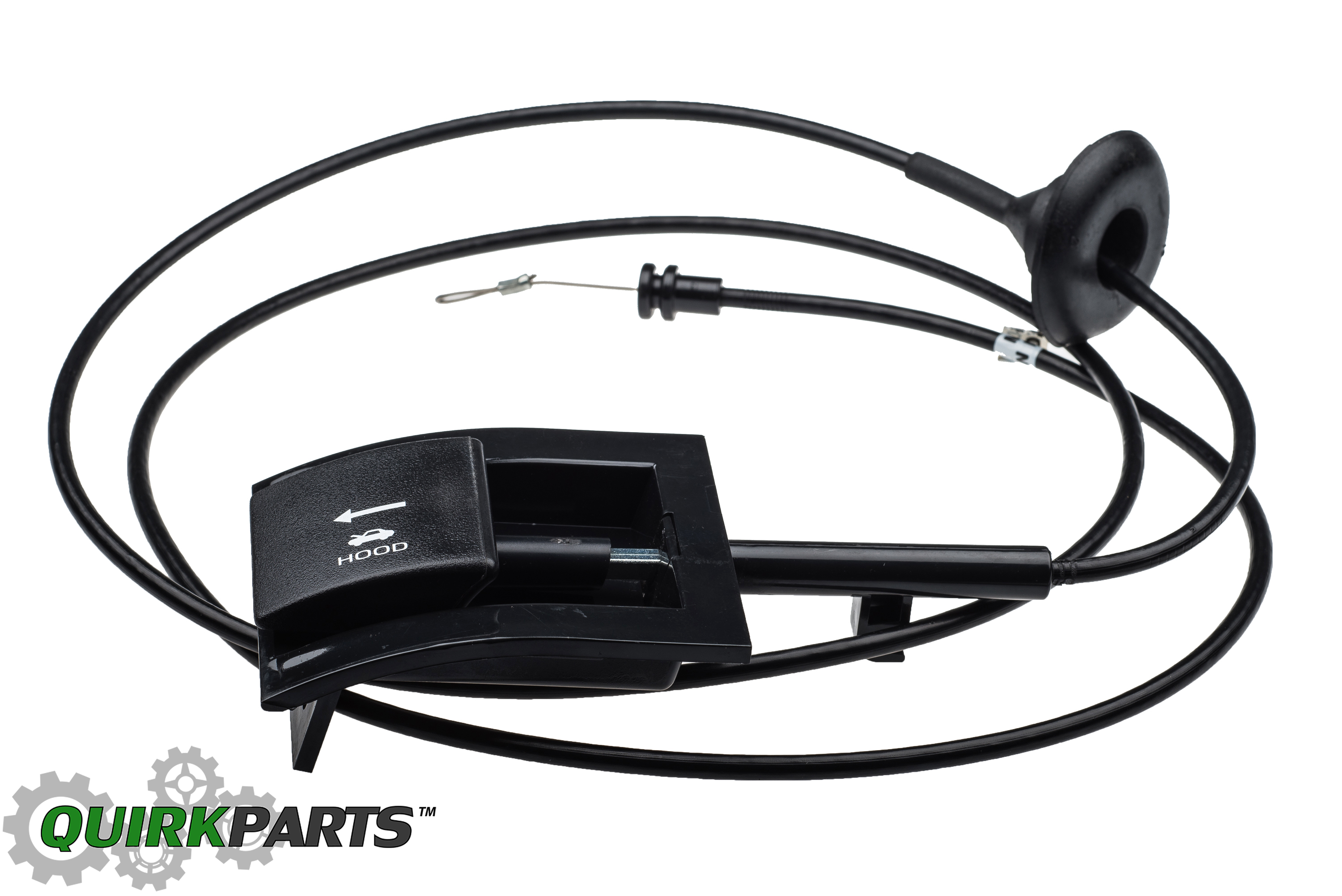 E7TZ16916A - Body: Release Cable for Ford: Bronco, F-150, F-250, F-350, F-Super Duty Image