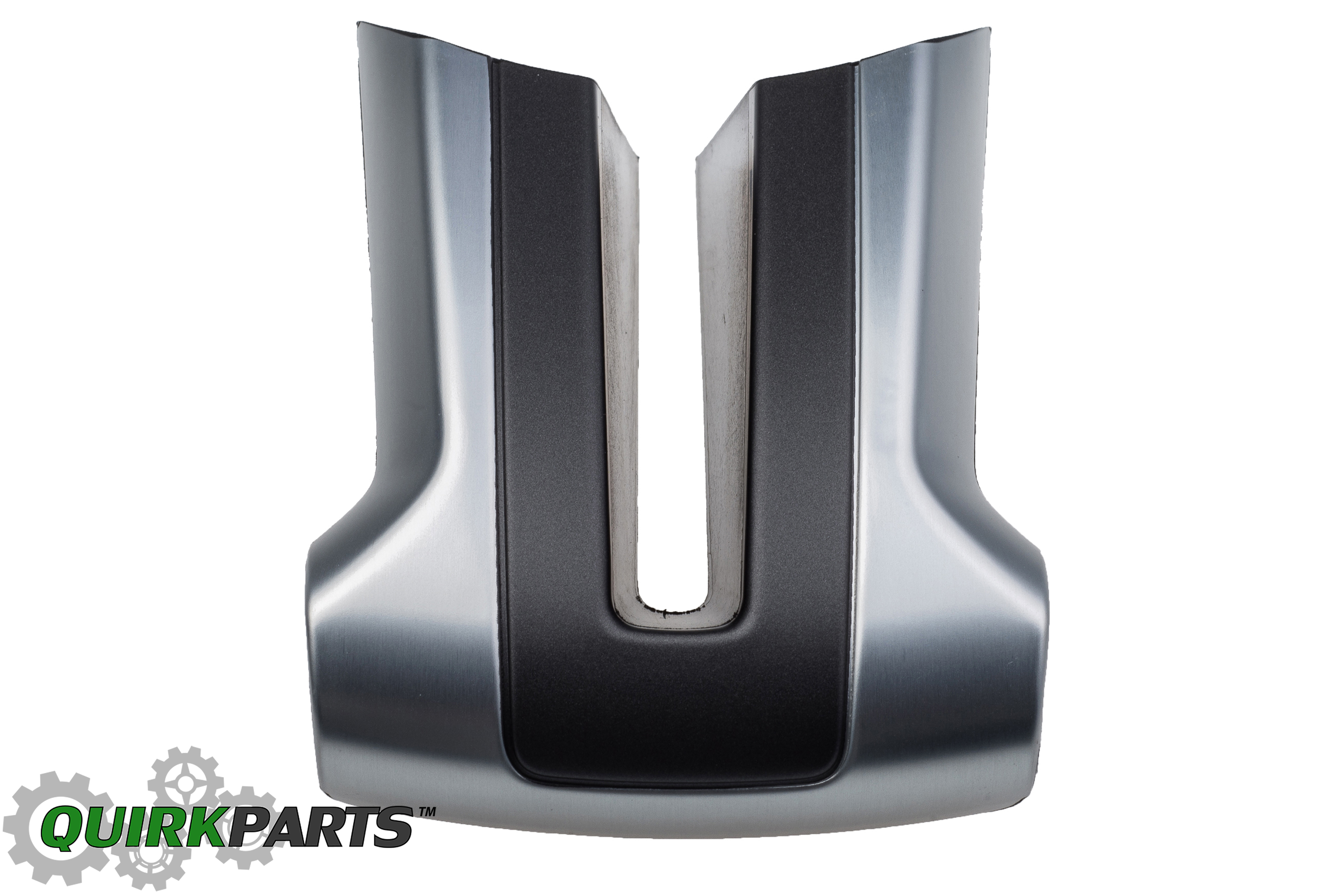 AR3Z3D758C - : 2010-2014 Ford Mustang Bottom Lower Center Steering Wheel Cover Trim Gray OEM for Ford: Mustang Image