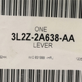 3L2Z2A638AA - : Parking Brake Lever for Ford: Crown Victoria, Expedition, Explorer, Explorer Sport, F-150, F-150 Heritage, F-250 | Lincoln: Navigator, Town Car | Mercury: Grand Marquis, Mountaineer Image