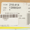 12568241 - Emission System: A.I.R Pump for Buick: Century, Regal, Rendezvous | Chevrolet: Camaro, Impala, Lumina, Monte Carlo, Venture | Oldsmobile: Silhouette | Pontiac: Aztek, Firebird, Grand Prix, Montana Image