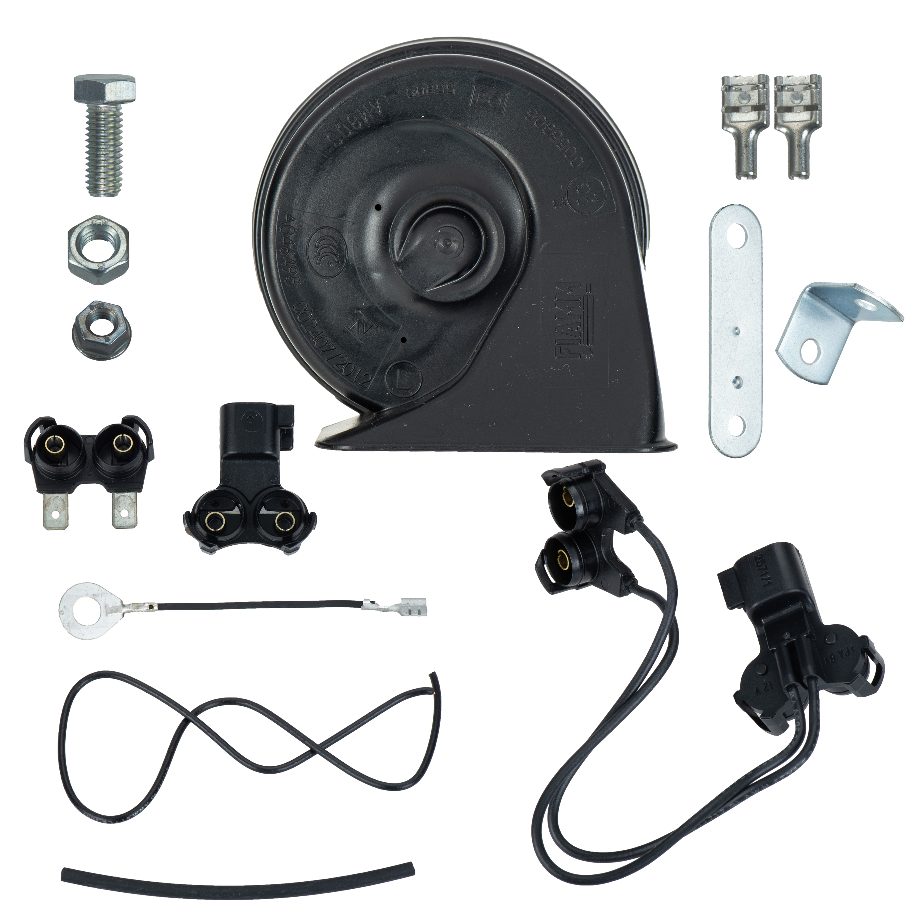 2W7Z13800BA - : OEM NEW 1992-2011 Ford Focus Ranger Escape Low Note Car Horn 2W7Z-13800-BA for Ford: Contour, Crown Victoria, E-150, E-150 Club Wagon, E-150 Econoline, E-150 Econoline Club Wagon, E-250, E-250 Econoline, E-350 Club Wagon, E-350 Econoline, E-350 Econoline Club Wagon, E-350 Super Duty, E-450 Econoline Super Duty, E-450 Super Duty, Econoline Super Duty, Escape, Escort, Explorer, Focus, Ranger | Lincoln: Aviator | Mercury: Cougar, Grand Marquis, Mariner, Mountaineer, Mystique, Tracer Image