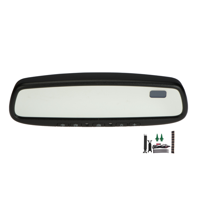 999L1VW102 - Interior: Auto-Dimming Rear View Mirror With Homelink for Nissan: Altima, Juke, NV3500, Rogue, Versa Image