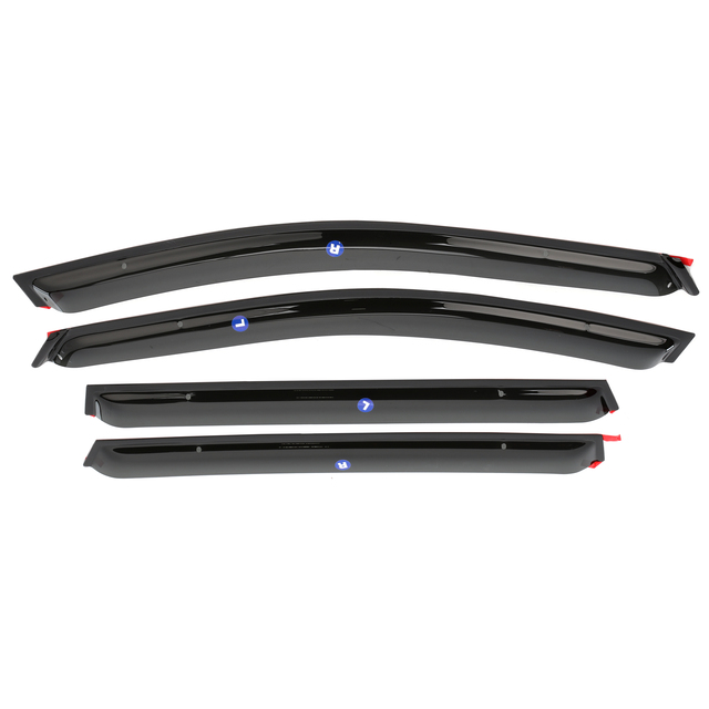999D3XZ000 - Exterior: 2013-2014 Nissan Pathfinder Window Deflector Vent Visors Rain Guards Set OEM NEW for Nissan: NV3500, Pathfinder Image