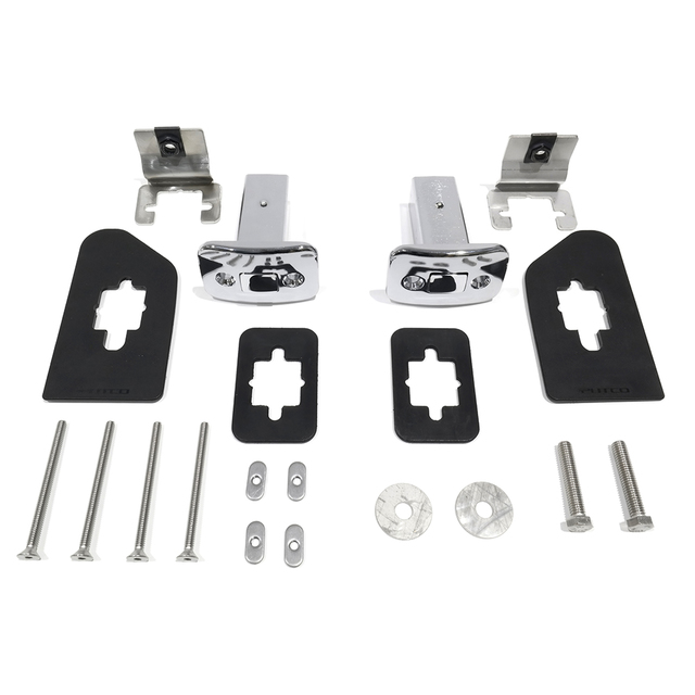 19353878 - Exterior: OEM NEW 2014-19 GM Chevrolet GMC Silverado Sierra Bed Push-Up Tie Downs 19353878 for Chevrolet: Silverado 1500, Silverado 1500 LD, Silverado 2500 HD, Silverado 3500 HD | GMC: Sierra 1500, Sierra 1500 Limited, Sierra 2500 HD, Sierra 3500 HD Image