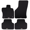 17B061370 - Interior: 2019-2025 Volkswagen Jetta Front &amp; Rear Floor Mojomats Anthracite Set Of 4 Black for Volkswagen: Jetta Image