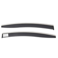 F001SAN010 - Exterior: Side Window Deflectors - Chrome for Subaru: Impreza, Legacy Image
