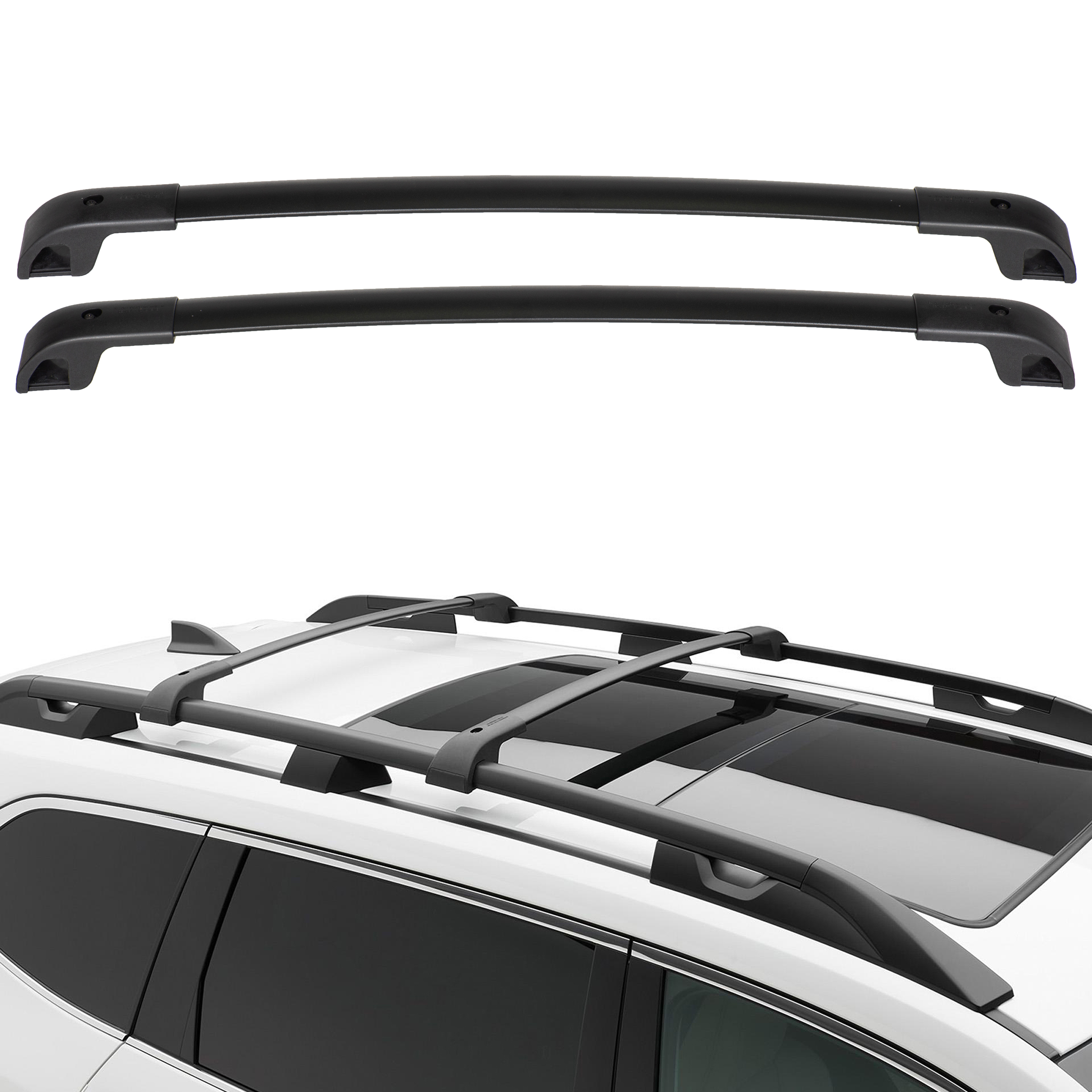 SOA843X040 - Hauling: 2019-2025 Subaru Ascent Aero Crossbar Set for Subaru: Ascent Image
