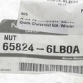658246LB0A - Body: Hinge Nut for Nissan: Sentra Image