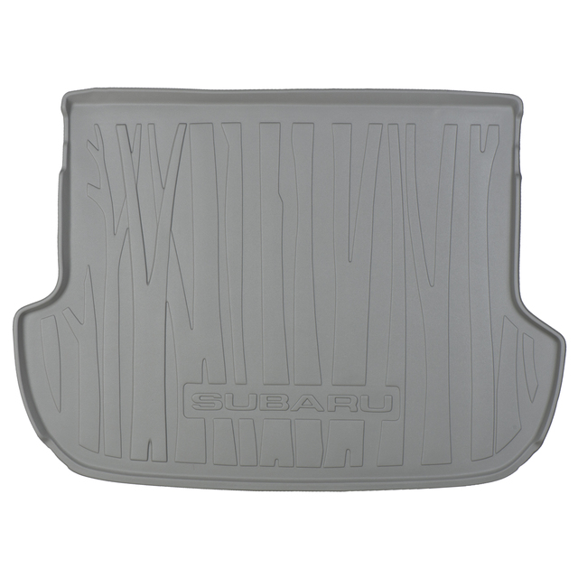 J501SSC010AP - Cargo Management: 2009-2013 Subaru Forester Rubber Cargo Area Tray Platinum Genuine OEM NEW for Subaru: Forester Image