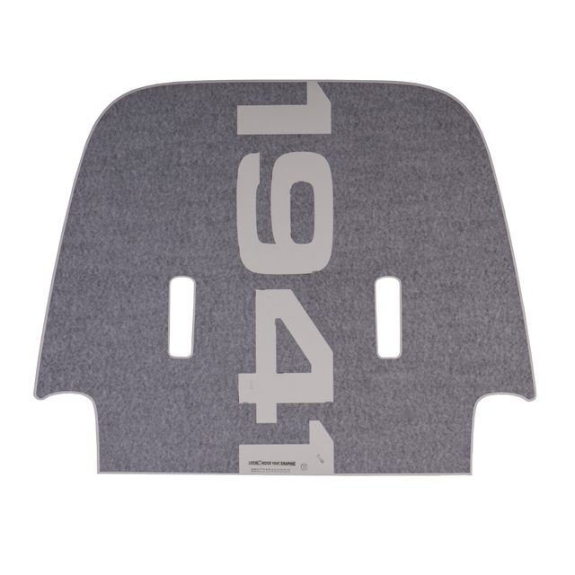 82215734 - Exterior Accessories: JEEP WRANGLER JL 1941 HOOD DECAL EMBLEM LOW GLOSS BLACK OEM NEW MOPAR for Jeep: Gladiator, Wrangler Image