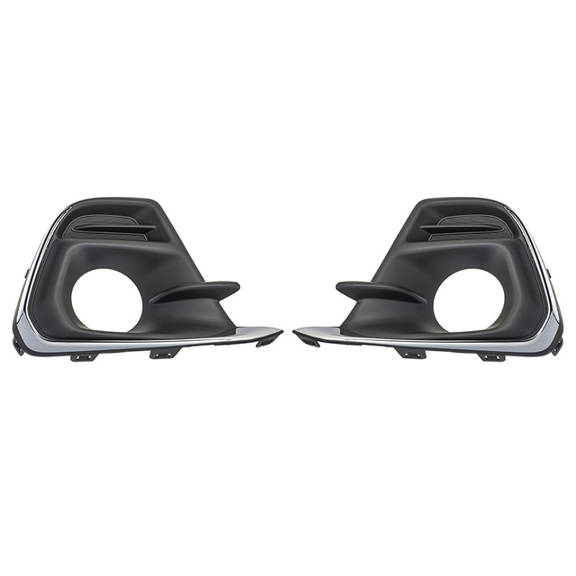 42348899 - Exterior: OEM NEW 2016-18 GM Chevrolet Spark Front Right Left Fog Light Bezel Kit 42348899 for Chevrolet: Spark, Spark EV Image