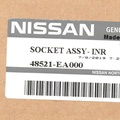 48521EA000 - : OEM NEW 05-19 Nissan Xterra Frontier Inner Tie Rod Socket Assembly 48521-EA000 for Nissan: Frontier, Pathfinder, Xterra Image