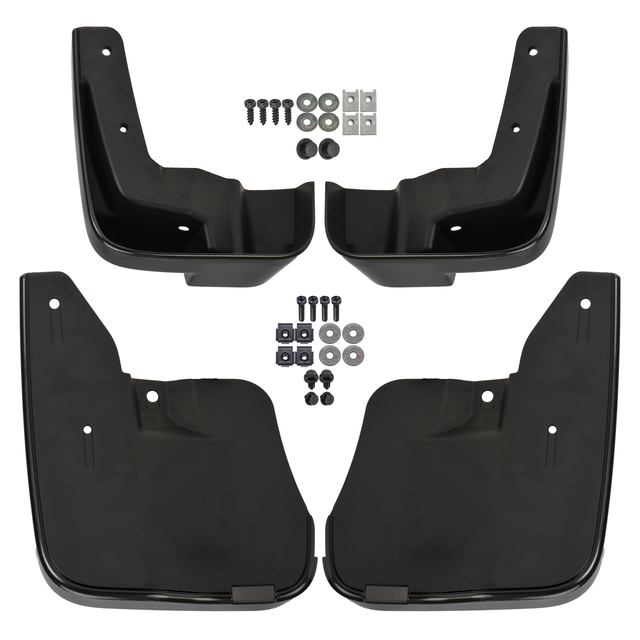 J1010FJ320EN - Exterior: OEM NEW 15-16 Subaru Impreza Splash Guards 4 Dr- Dark Gray Metallic J1010FJ320EN for Subaru: Impreza Image