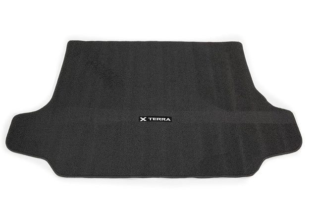 999E3KR000CH - Interior: 2005-2014 Nissan Xterra Rear Trunk Black Carpeted Cargo Area Liner Mat OEM NEW for Nissan: Altima, Xterra Image