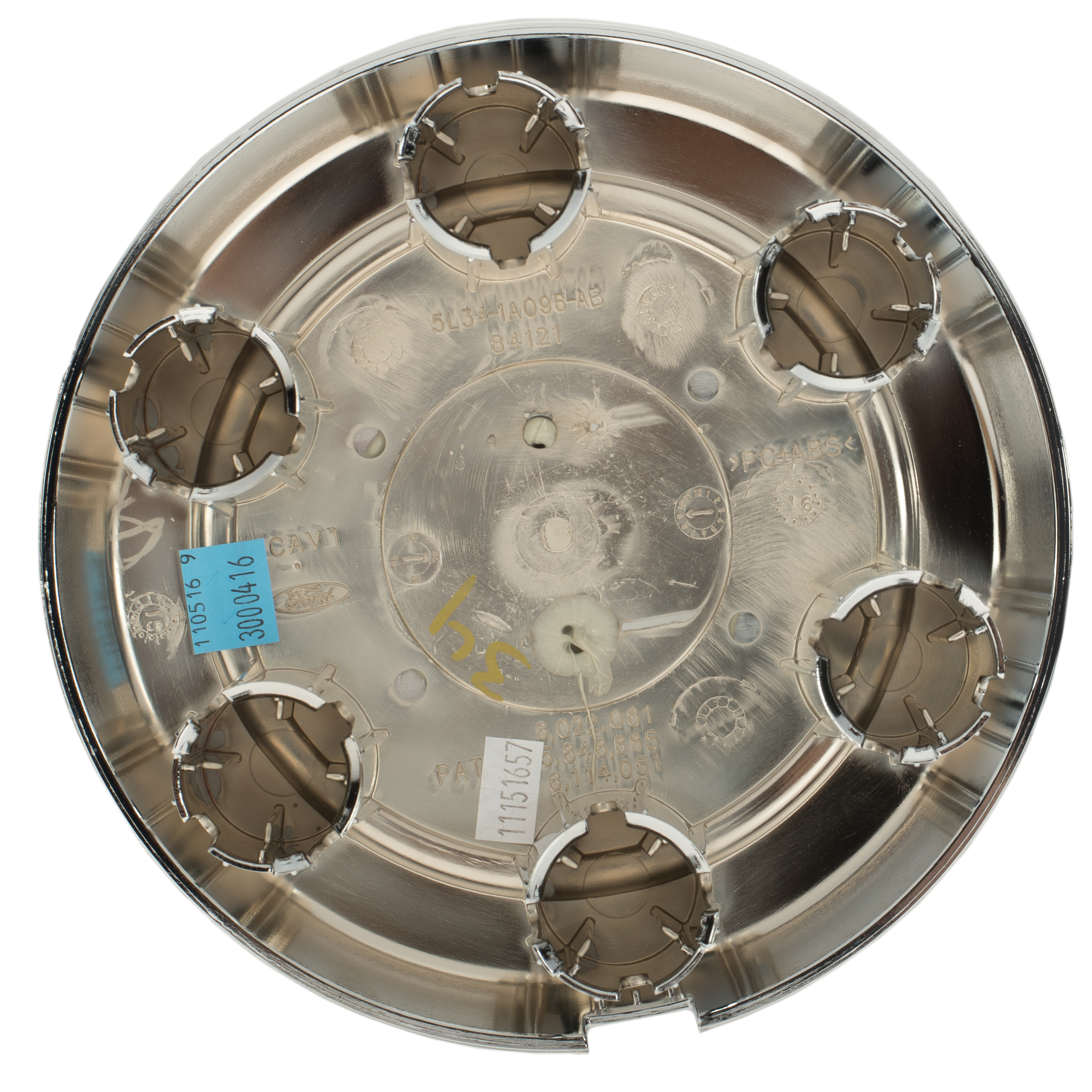 5L3Z1130AB - : OEM NEW 2005-2008 Ford F150 King Ranch Crew Cab SOHC Center Cap 5L3Z-1130-Ab for Ford: F-150 Image