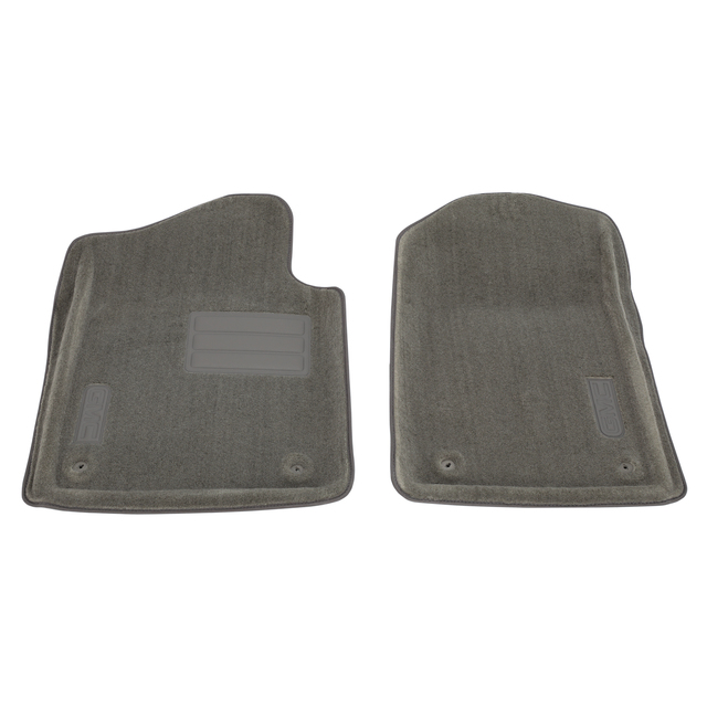 19155774 - Interior: OEM NEW 07-14 GM GMC Sierra 1500 Front Carpet Floor Mats Dark Titanium 19155774 for GMC: Sierra 1500, Sierra 1500 Classic, Sierra 1500 HD Classic, Sierra 2500 HD, Sierra 2500 HD Classic, Sierra 3500 Classic, Sierra 3500 HD Image