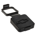 23181344 - Body: Trailer Hitch Cover for Buick: Enclave | Chevrolet: Express 2500, Express 3500, Silverado 1500, Silverado 2500 HD, Silverado 3500 HD, Suburban, Tahoe, Traverse | GMC: Savana 2500, Savana 3500 Image