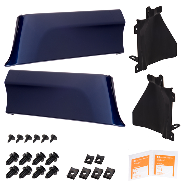 J101SVA000E2 - Exterior: Splash Guards Rear AeroOEM NEW 2016-2020 Subaru WRX STI Splash Guards Rear Aero Lapis Blue J101SVA000E2 for Subaru: WRX Image