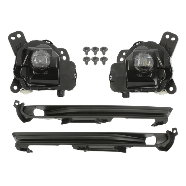 TK78V4600 - Exterior: 2016-2023 Mazda CX-9 Front Left &amp; Right LED Fog Lamp Lights w/o Auto Headlight for Mazda: CX-9 Image