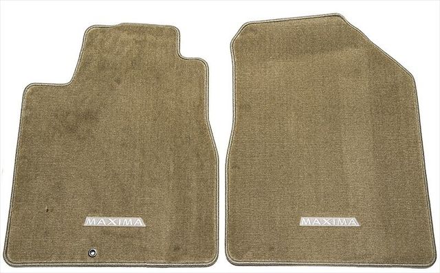 999E2MQ002BE - Interior: OEM NEW 2004-2008 Nissan Maxima Floor Mats Carpeted Beige Set of 4 999E2-MQ002BE for Nissan: Maxima Image