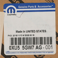 XU55GW7AG - Doors, Door Mirrors and Related Parts: Exterior Door Handle, Left for Dodge: Caliber | Jeep: Compass, Patriot Image