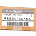F28905SK0A - Exterior: Exterior Emblem, Illuminated Grille for Nissan: LEAF Image