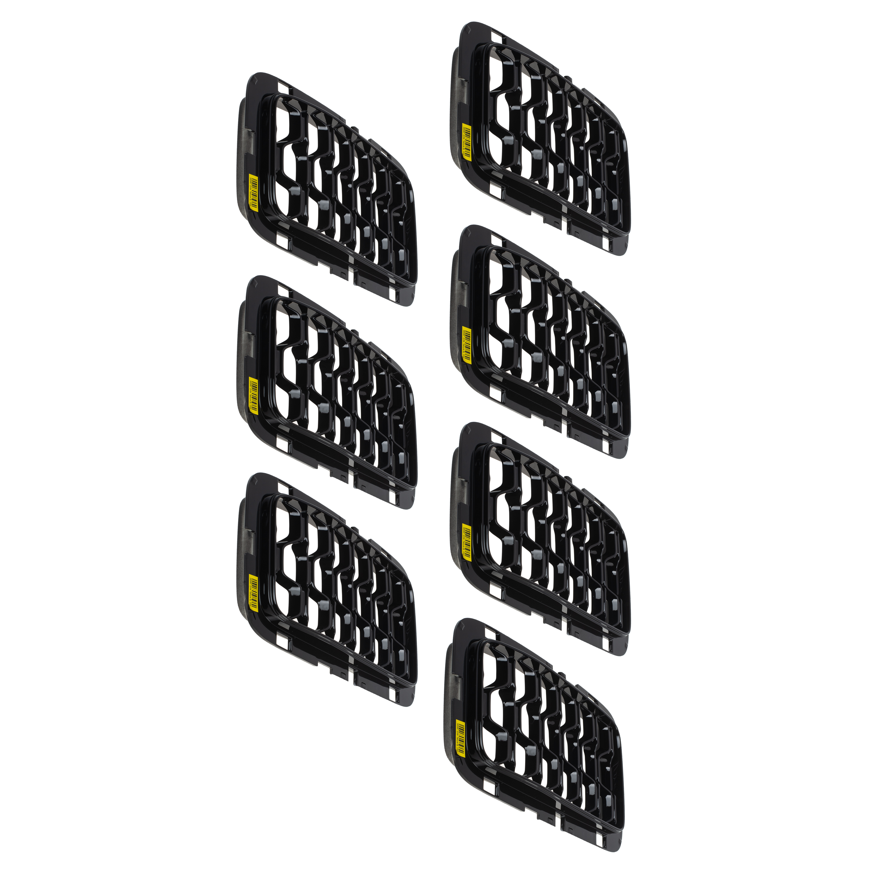 6PM43DX8AA - : OEM NEW 2018-2020 Mopar Jeep Grand Cherokee Radiator Grille Kit Front 6PM43DX8AA for Jeep: Grand Cherokee, Grand Cherokee WK Image