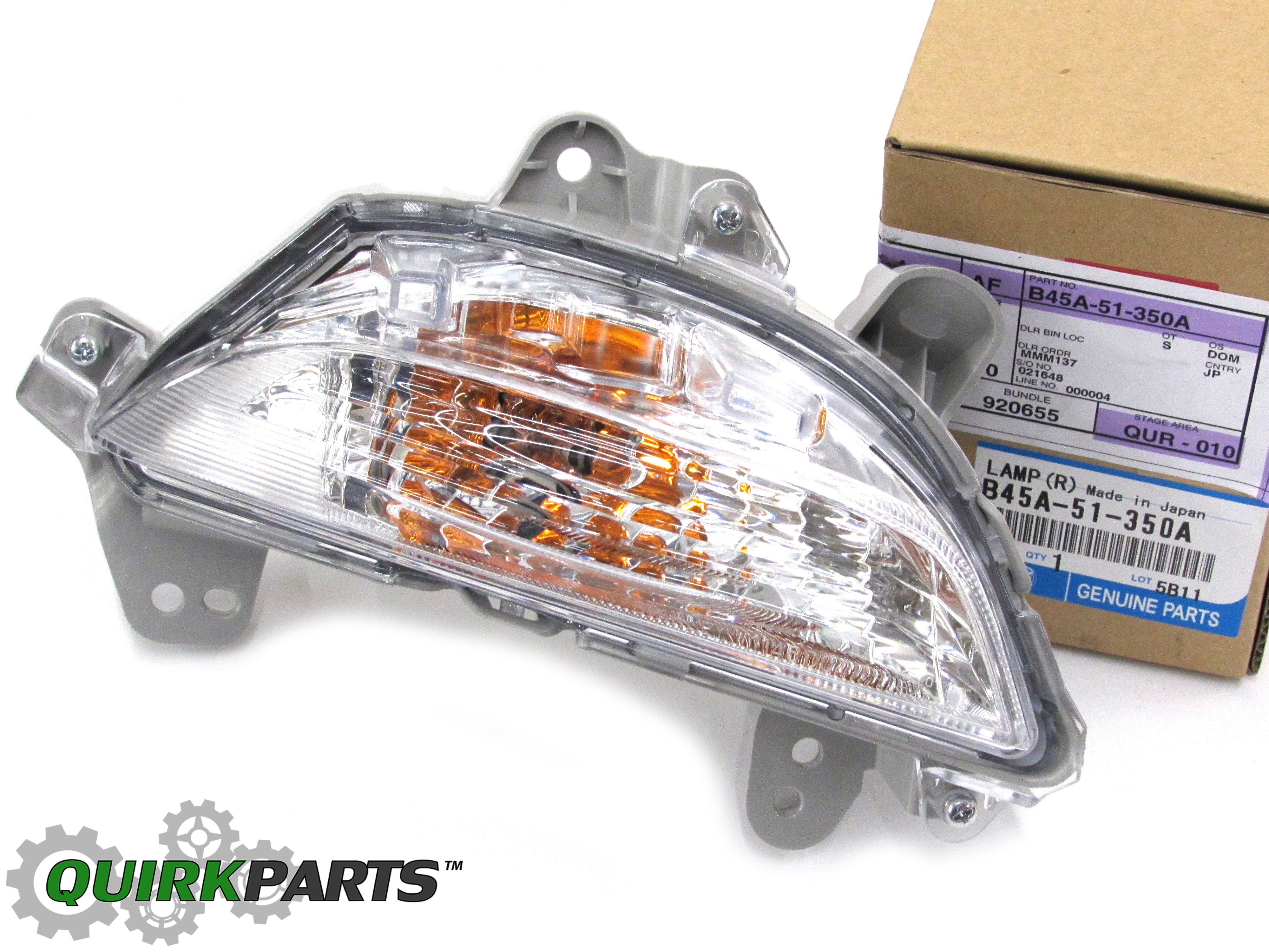 2014-2016 Mazda 3 OEM NEW 2014-2016 Mazda 3 Turn Signal Lamp