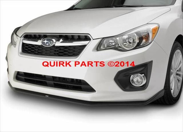 E2410FJ100 - Exterior: 2012-2013 Subaru Impreza Front Lip Spoiler OEM NEW for Subaru: Impreza Image