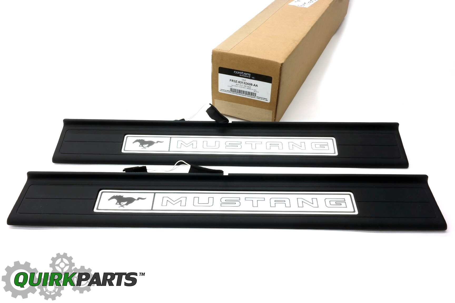 FR3Z63132A08AA - Exterior: 2015 2016 Ford Mustang Illuminated LED Light Door Sill Plates OEM FR3Z63132A08AA for Ford: Mustang Image