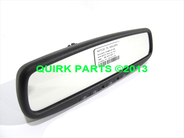 H501SCA101 - Interior: 2013-2015 Subaru BRZ Auto-dimming Mirror with Compass and Homelink OEM NEW for Subaru: BRZ, Crosstrek, Impreza, WRX, XV Crosstrek Image