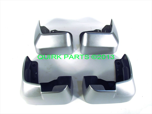 J1010FJ200TQ - Exterior: 2012-2013 Subaru Impreza 5 Door Ice Silver Set of 4 Mud Guards OEM NEW Genuine for Subaru: Impreza Image