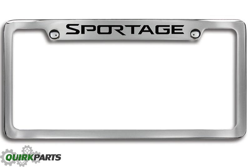 UR013AY002SL - Exterior: License Plate Frame, Upper Logo for Kia Image