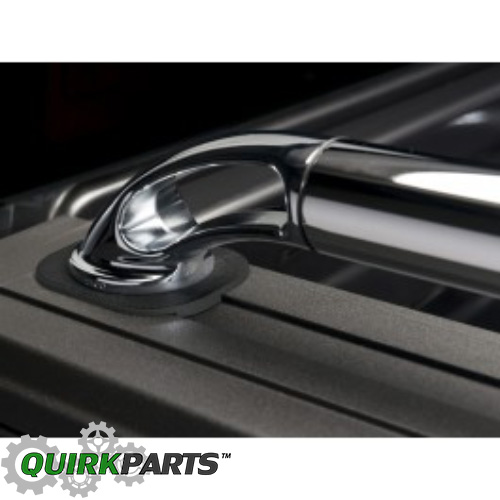 VFL3Z9955200B - Exterior: 2015-2016 Ford F-150 Chrome Truck Side Bed Rails &amp; End Caps 6.5' Pickup Box OEM for Ford: F-150 Image