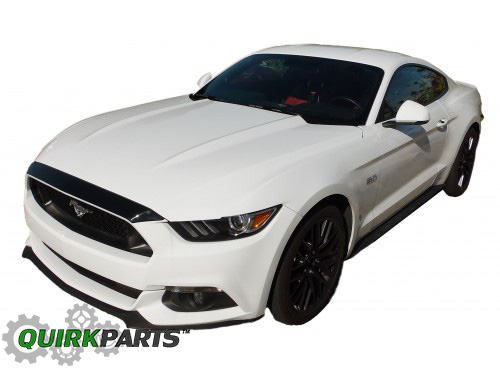 VFR3Z16C900A - Exterior: 2015-2016 Ford Mustang Aeroskin Hood Protector Bug Shield Deflector By Lund OEM for Ford: Mustang Image